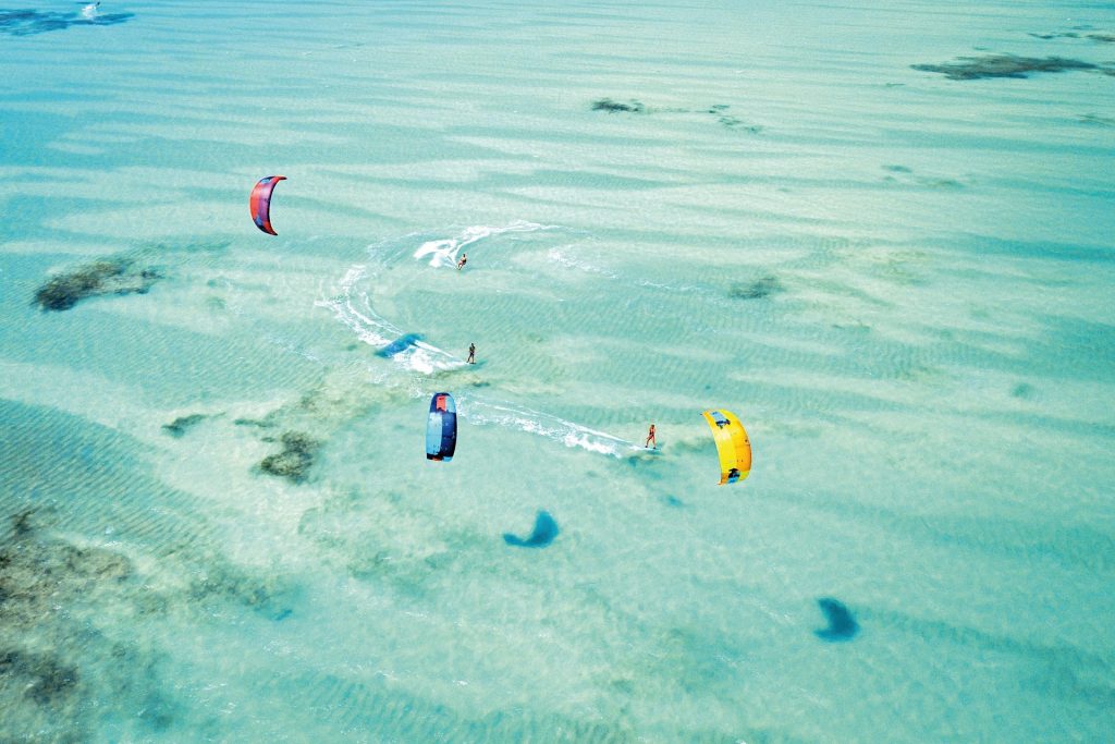zanzibar kite surfing sport